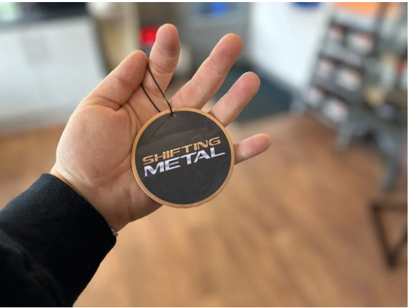 Shifting Metal Air Freshener