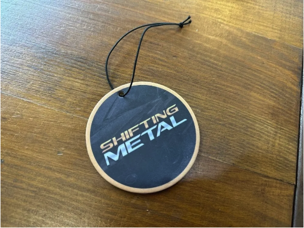 Shifting Metal Air Freshener