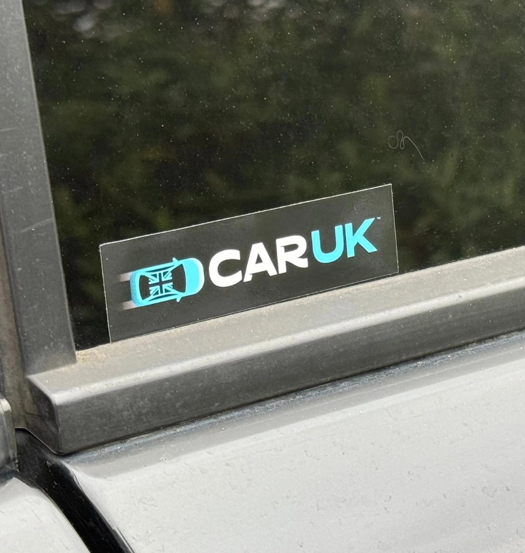 Car UK - logo sticker