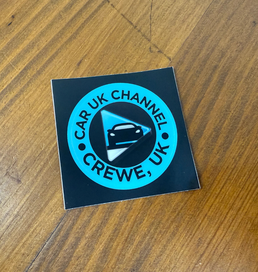 Car UK Crewe - sticker