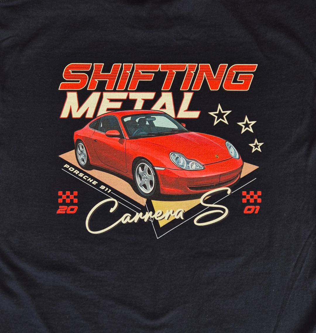 Shifting Metal 996 Carrera T Shirt