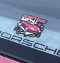 Shifting Metal 996 Carrera Sticker