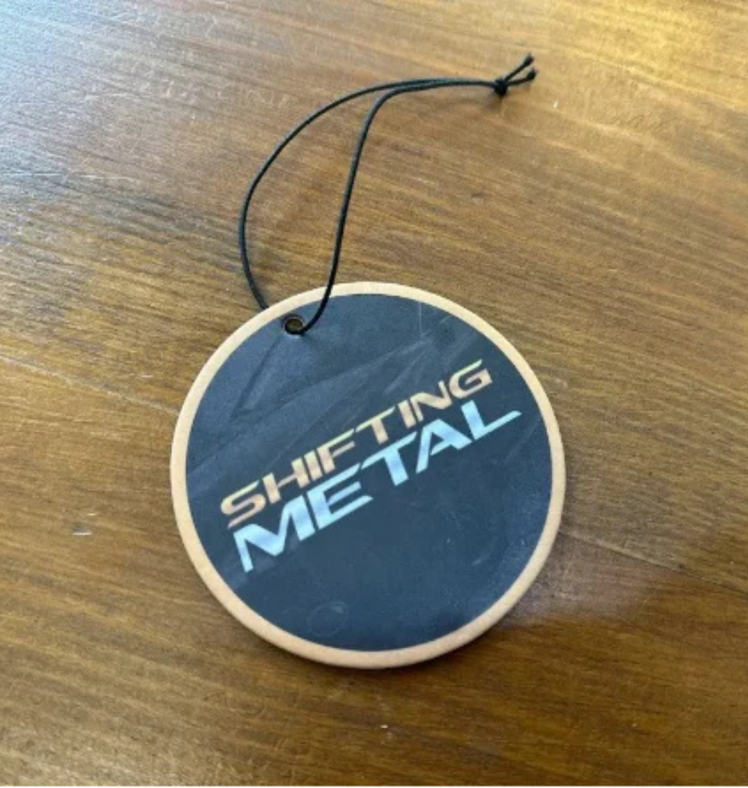 Shifting Metal Air Freshener