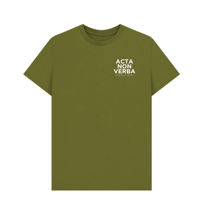 Moss Green Printed T-shirt