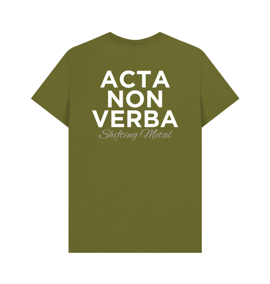 Moss Green Printed T-shirt