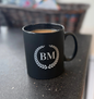 BM Crest Mug Matt black