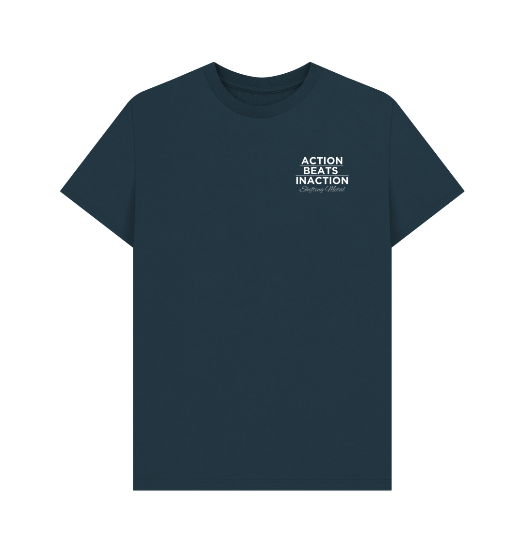 Denim Blue Printed T-shirt