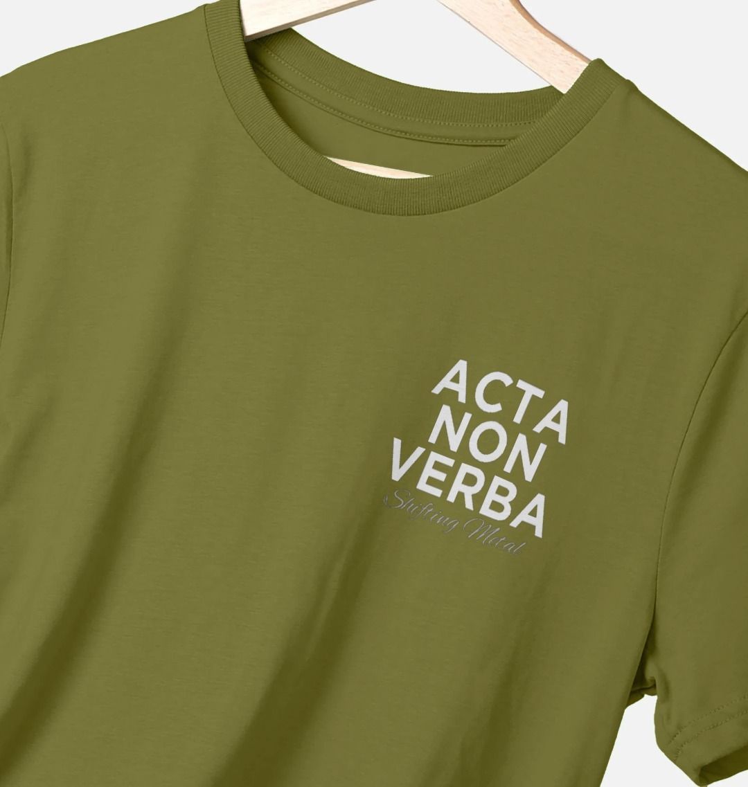 Acta Non Verba BLOCK Tee